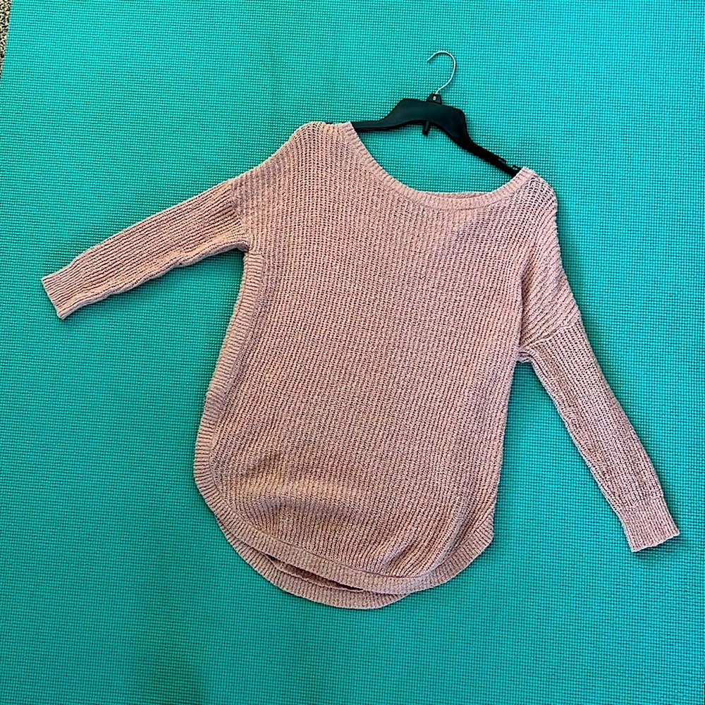 Express women’s size small rose gold tunic!